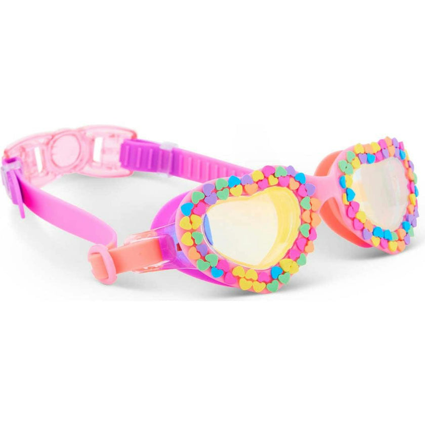 Candy Heart Frame Youth Swim Goggle