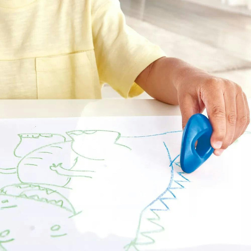 Hape: Easy-Grip Crayons - 5pc Vibrant Colors