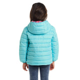 Kids Printed Reversible Puffer Jacket