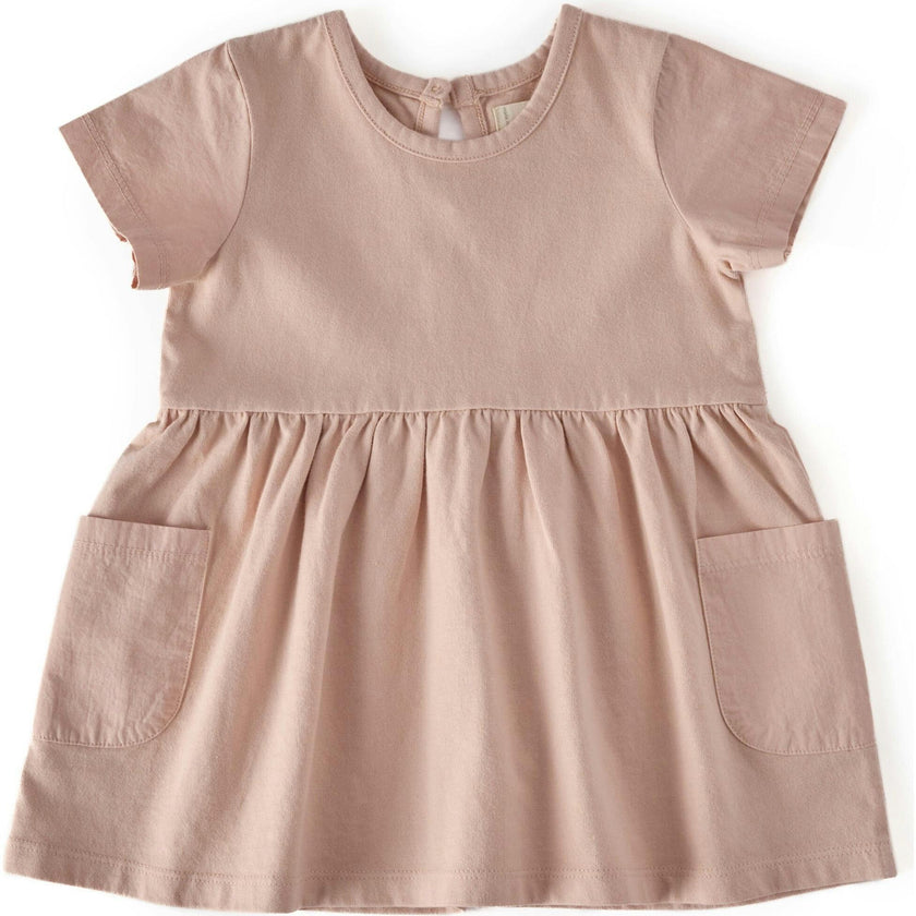 Playground Empire Waist 2-Pocket Dress, Pink