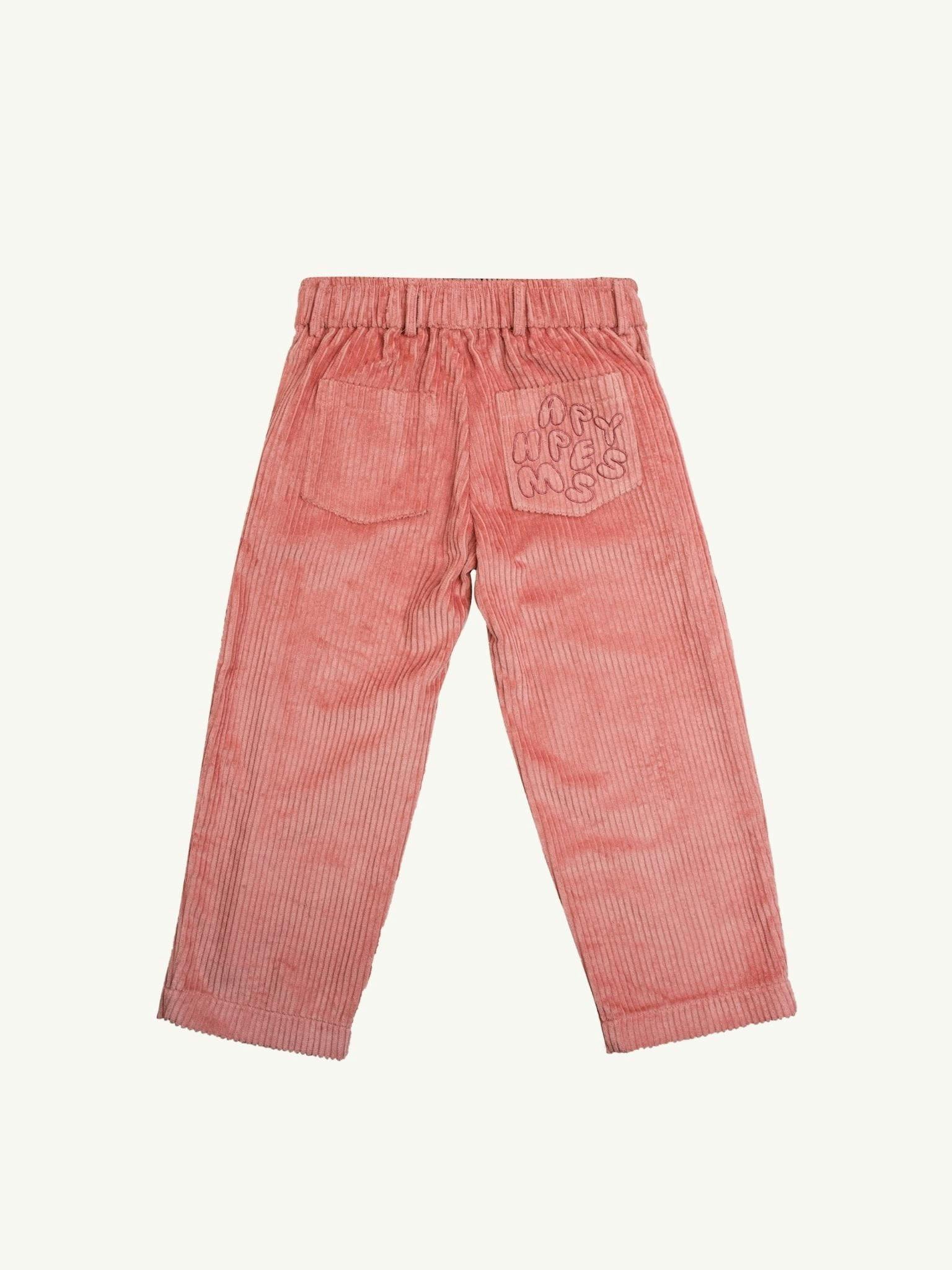 children's corduroy pants - pink blush
