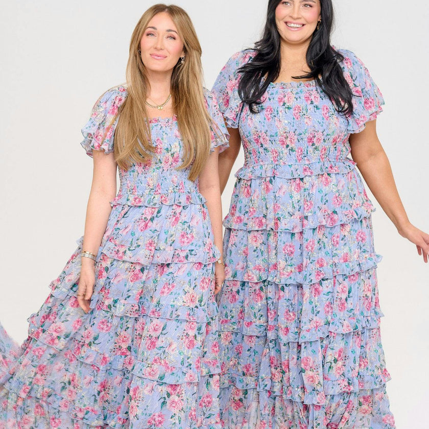 Winnie Dress in Peony Blossoms