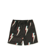 Mid-Length Swim Trunks, Black