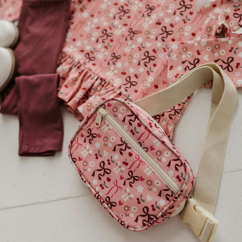 Girl's Long Sleeve Peplum Set