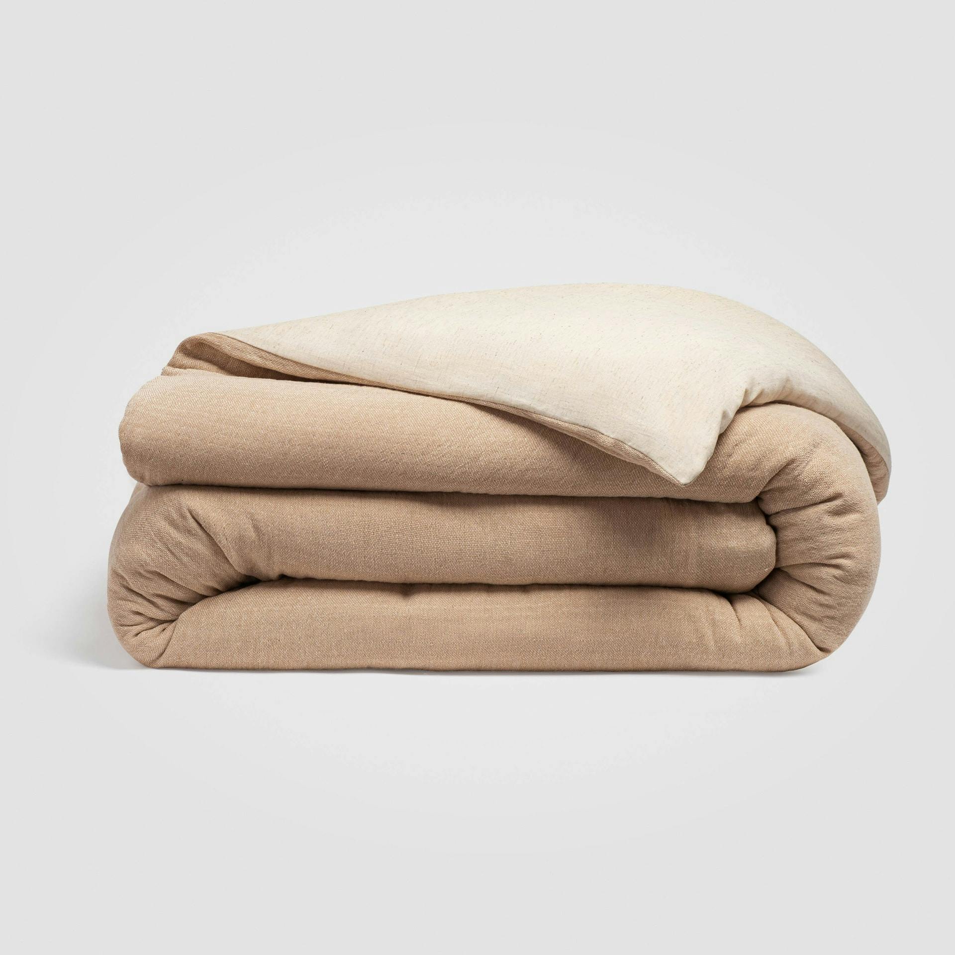 Sand Linen Duvet Cover