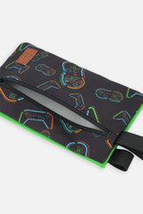 Little Boy Controller Adventure Double-Compartment Pencil Case