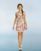 Camellia Frill Mini Dress