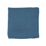 Deluxe Muslin Swaddle Blanket - Blue Dusk