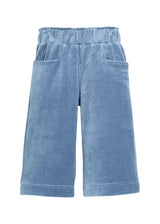 Palazzo Pants -  Dusty Blue Velour