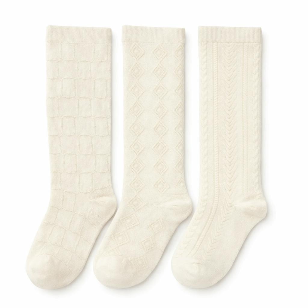 Girls Design Knee Socks 3-Pack