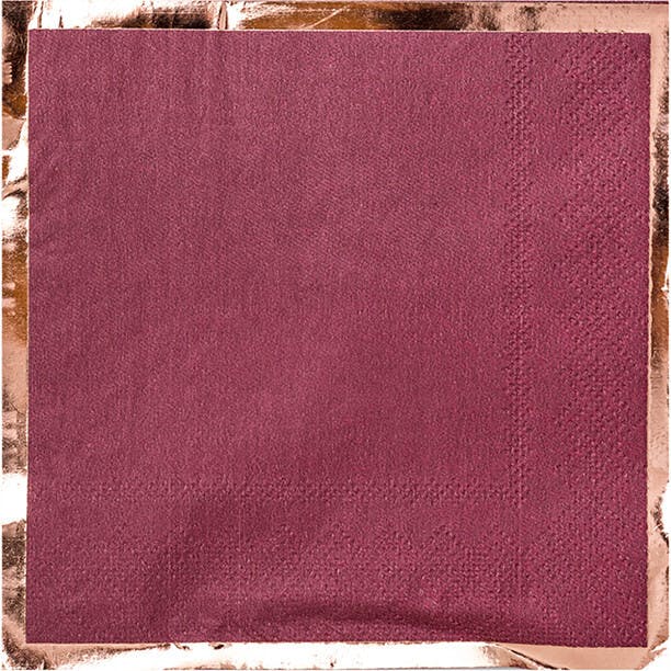 Mauve-Elous Cocktail Napkins