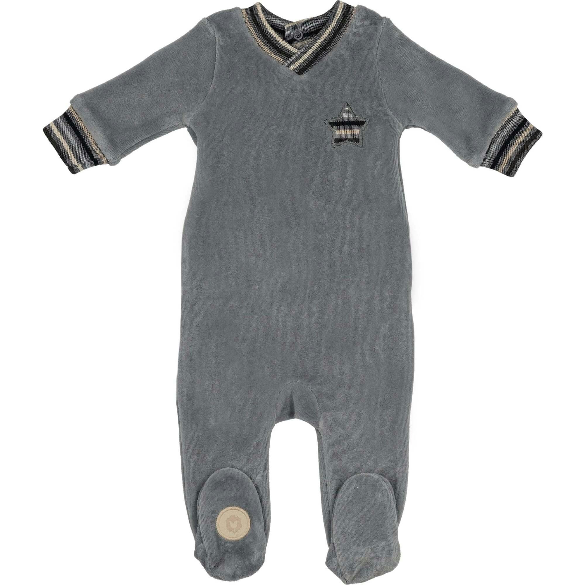 Striped Star Footie