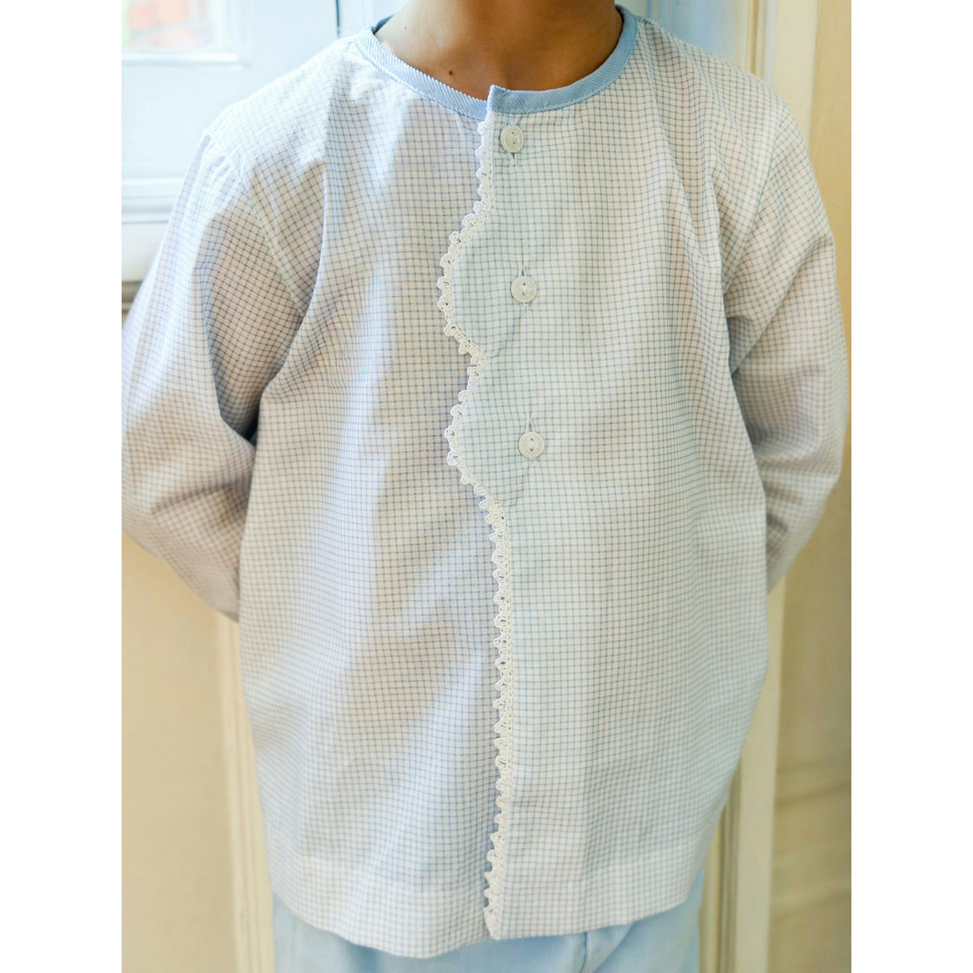 AK Archival Smocked Choo Choo Set