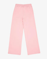 French Terry Pleated Wide Leg Pant