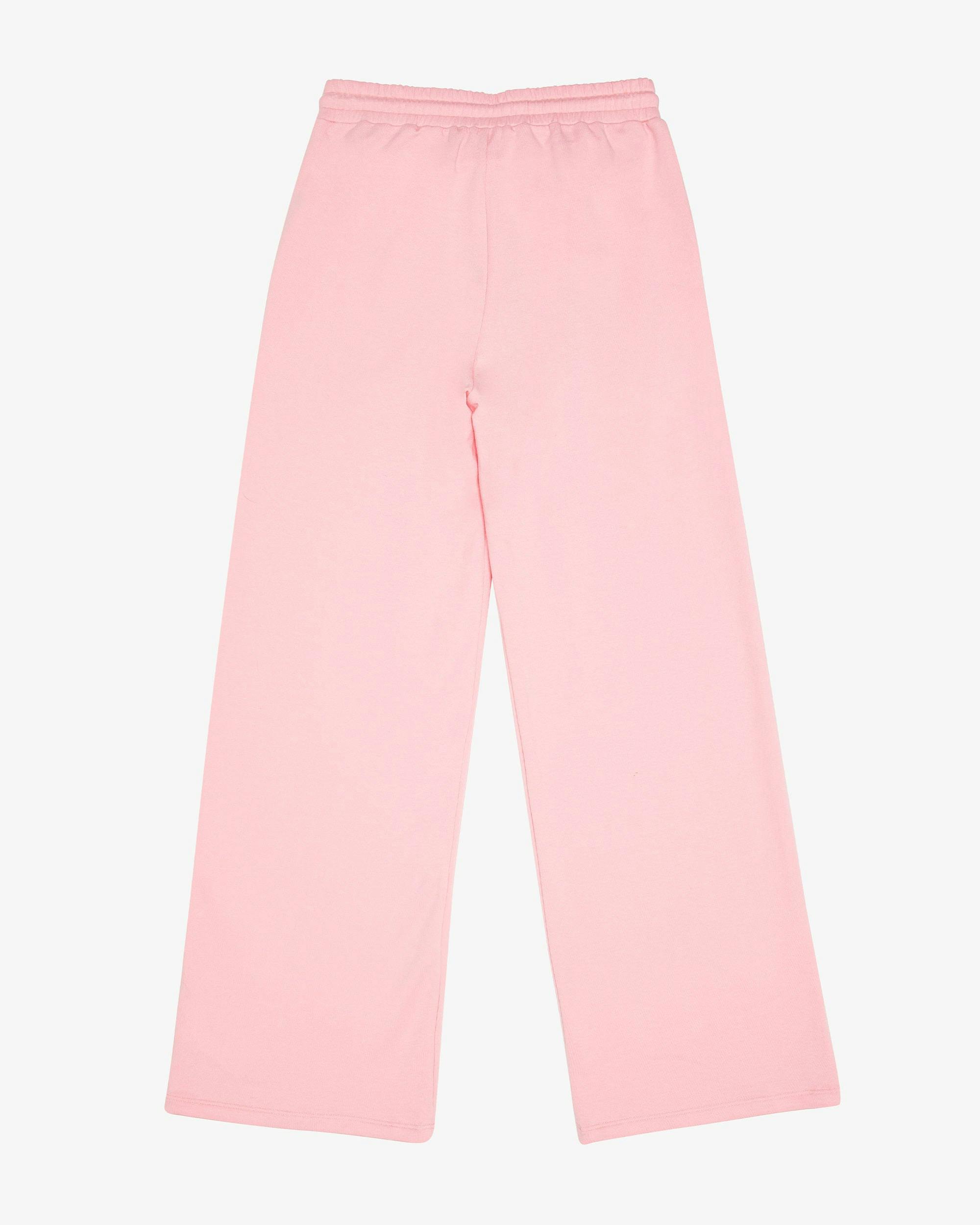 French Terry Pleated Wide Leg Pant