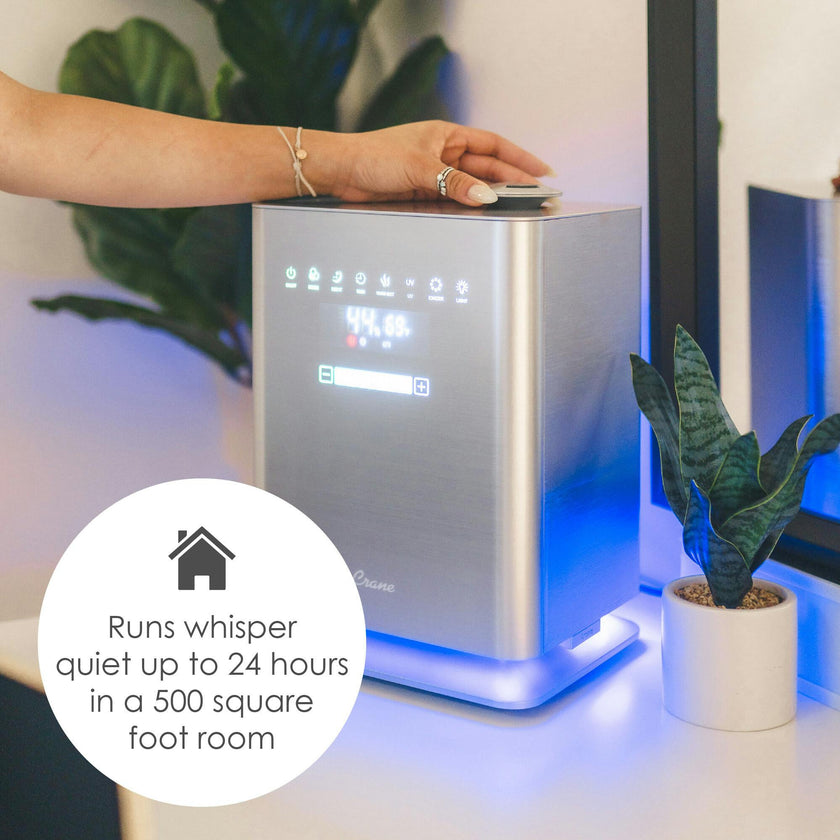 1.2 Gal. Warm & Cool Mist Top Fill Humidifier for Medium to Large Rooms