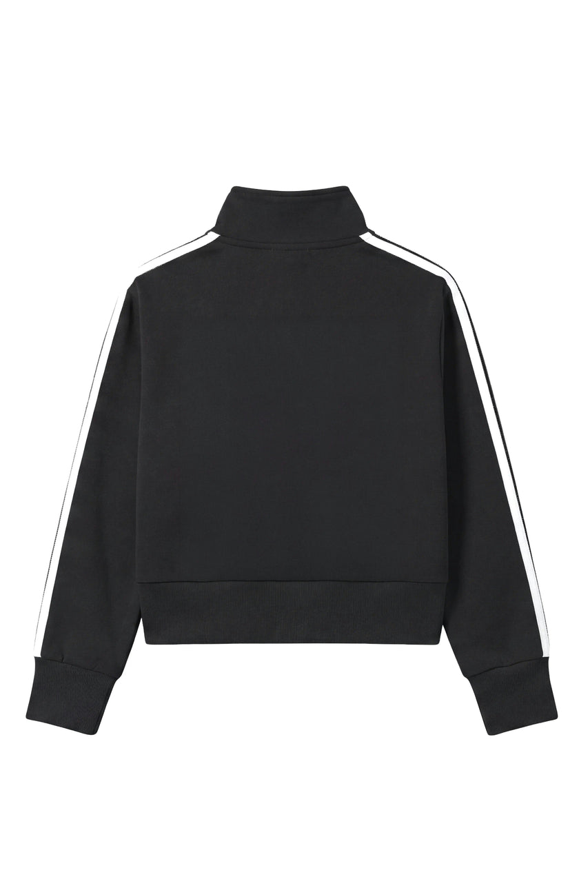 Misha Zip-up Track Jacket - Black