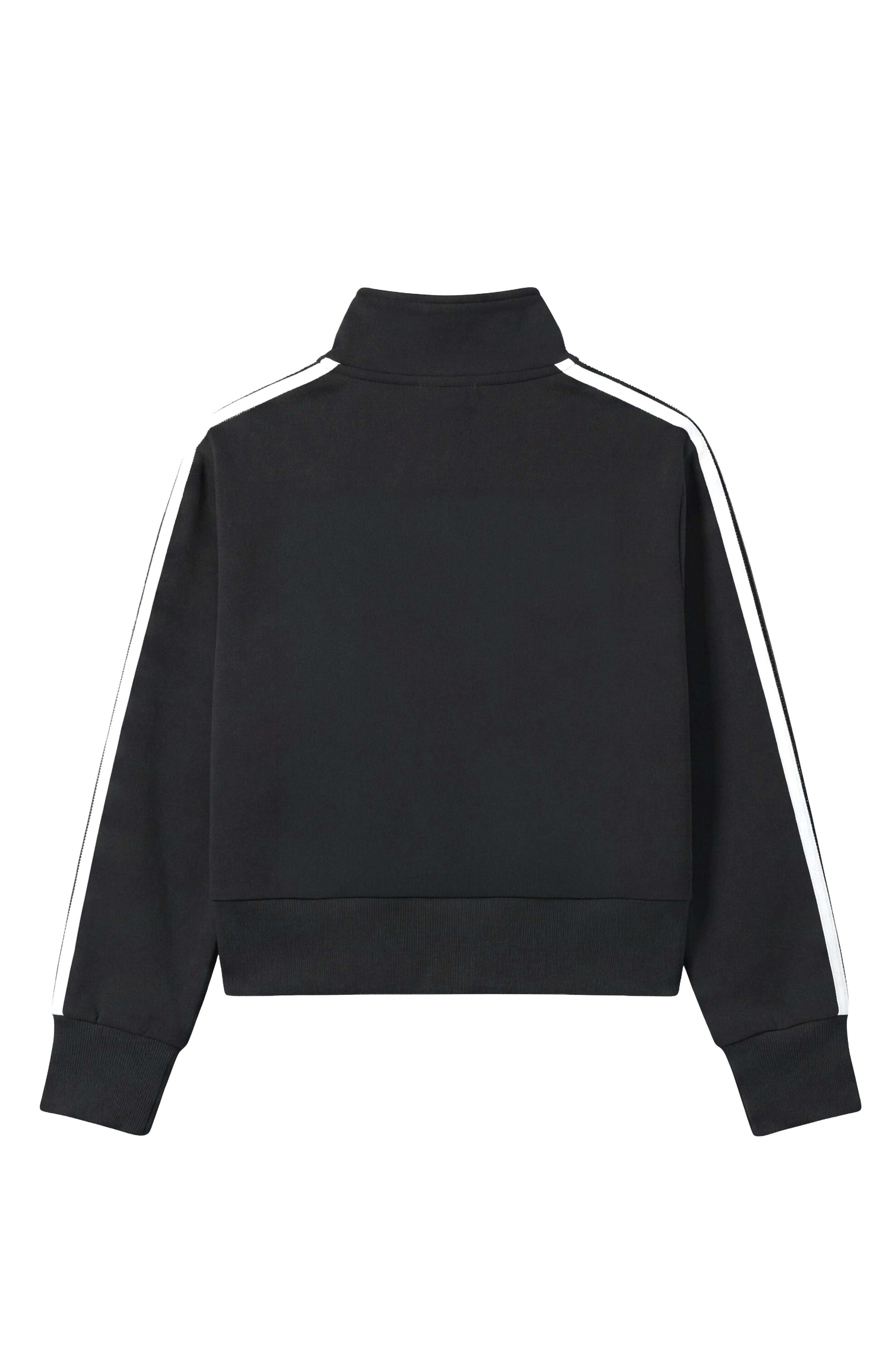Misha Zip-up Track Jacket - Black