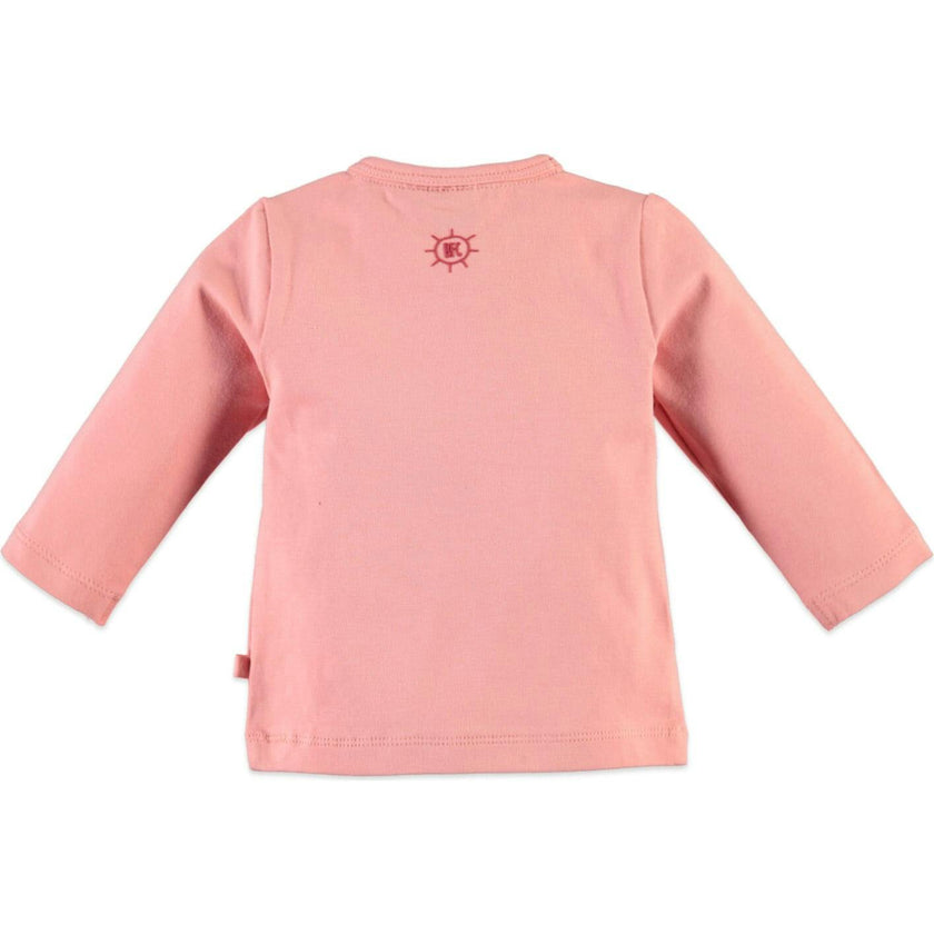 Monochromatic Playground Print Long Sleeve T-Shirt