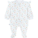Butterflies Pima Cotton Baby One-Piece Pajamas