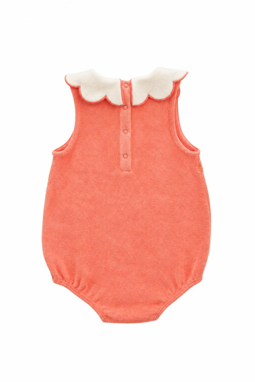 girls julieta scallop bubble romper