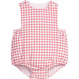 Louis Sunsuit - Red Windowpane