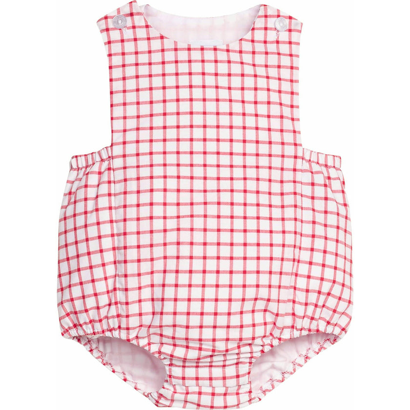 Louis Sunsuit - Red Windowpane