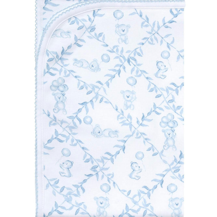 Blue Bears Trellace Blanket