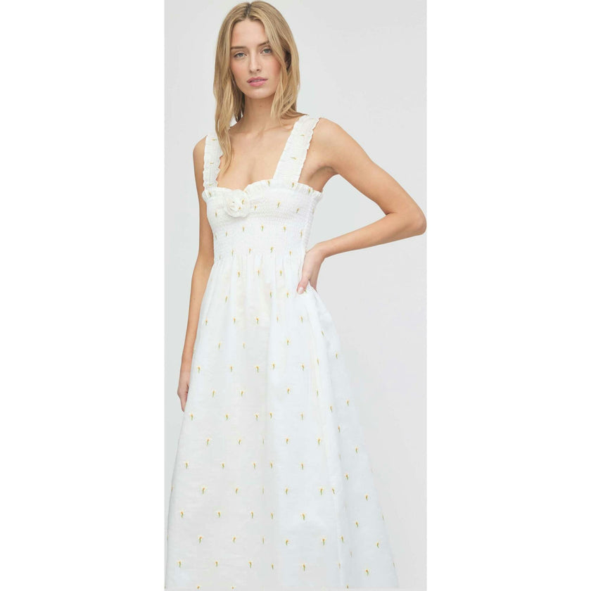 The Rosetta Nap Dress - Daisy Organza