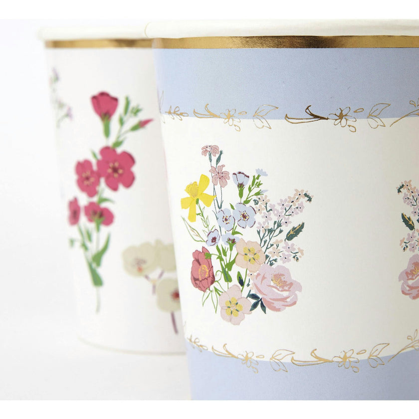 English Garden Party Cups