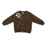 Brown Floral Set