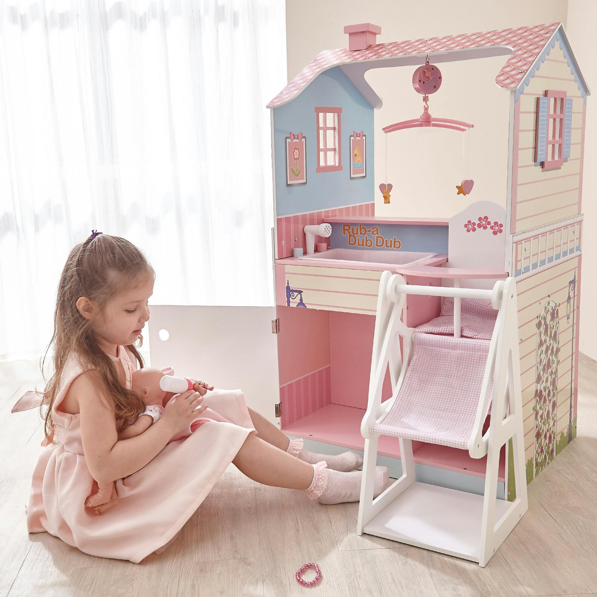 Olivia's Classic Doll Changing Station Dollhouse