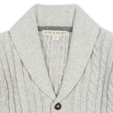 Organic Shawl Collar Cardigan
