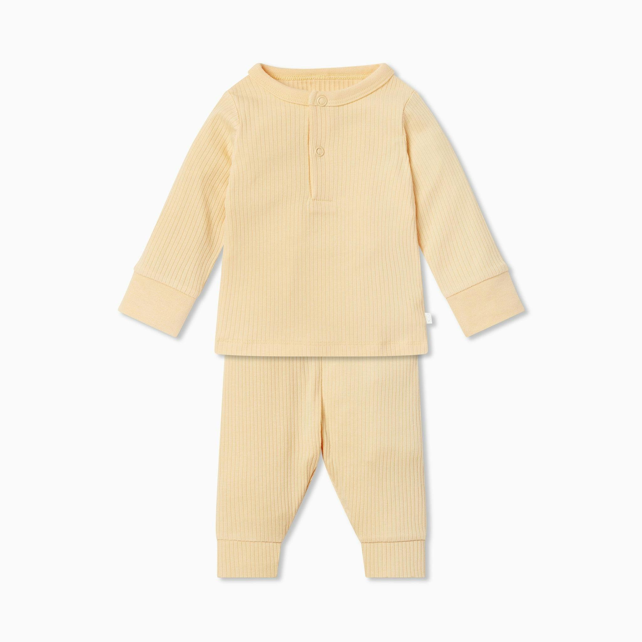 Ribbed Pajama Set