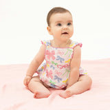 Sweet Bows - Ric Rac Ruffle Sunsuit