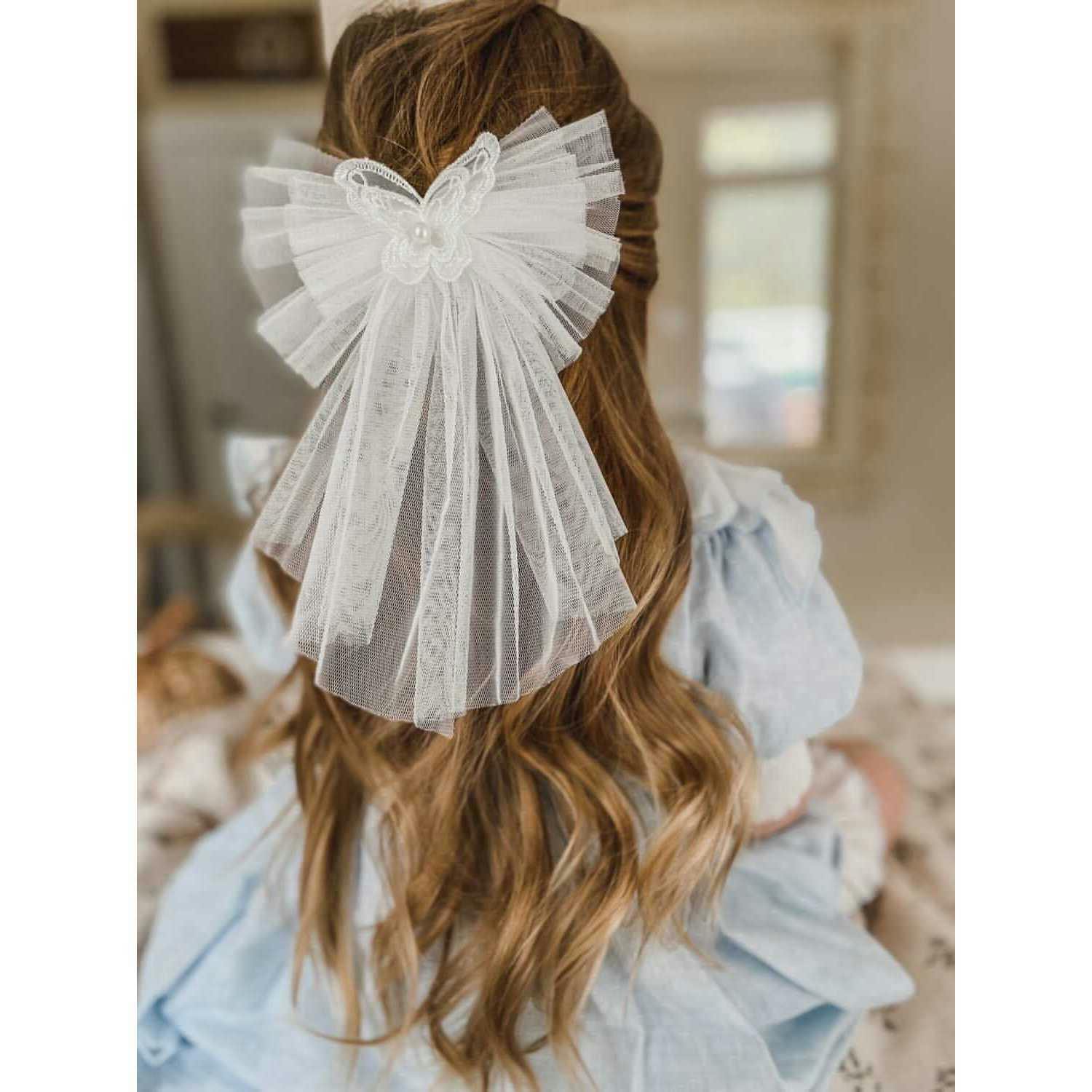 Tulle Hair Bow