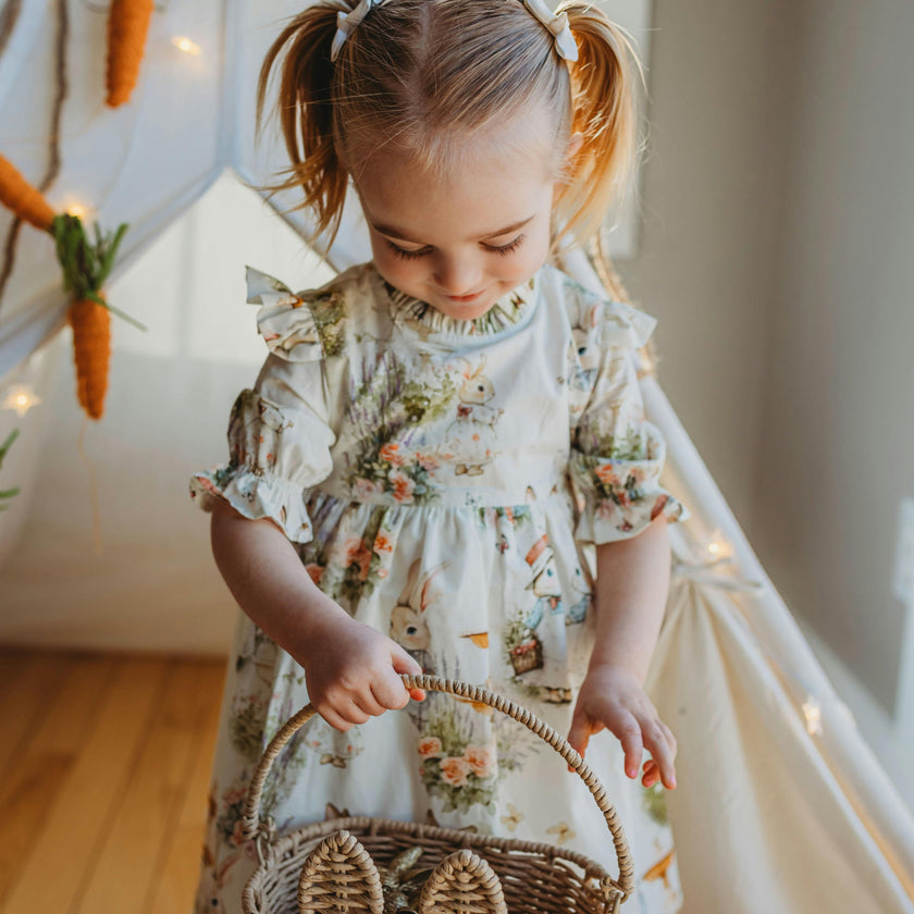 Aoki Dress-Bramble Rabbit Short Sleeve