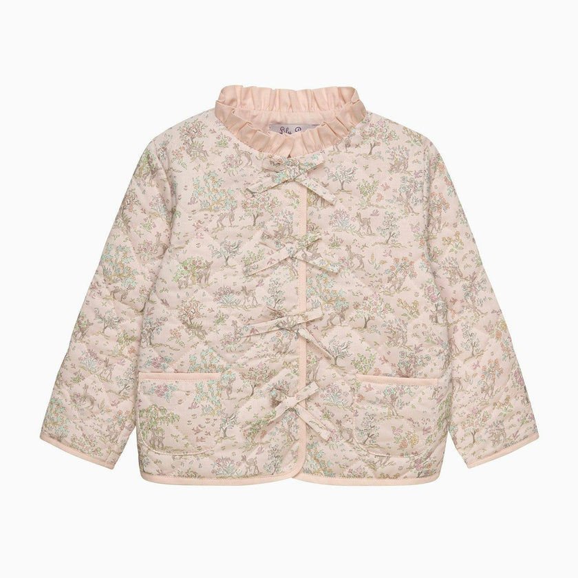 Baby Quilted Jacket in Etta Fawn