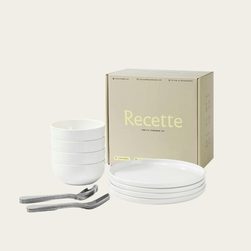 Complete Dinnerware Set | Ivory