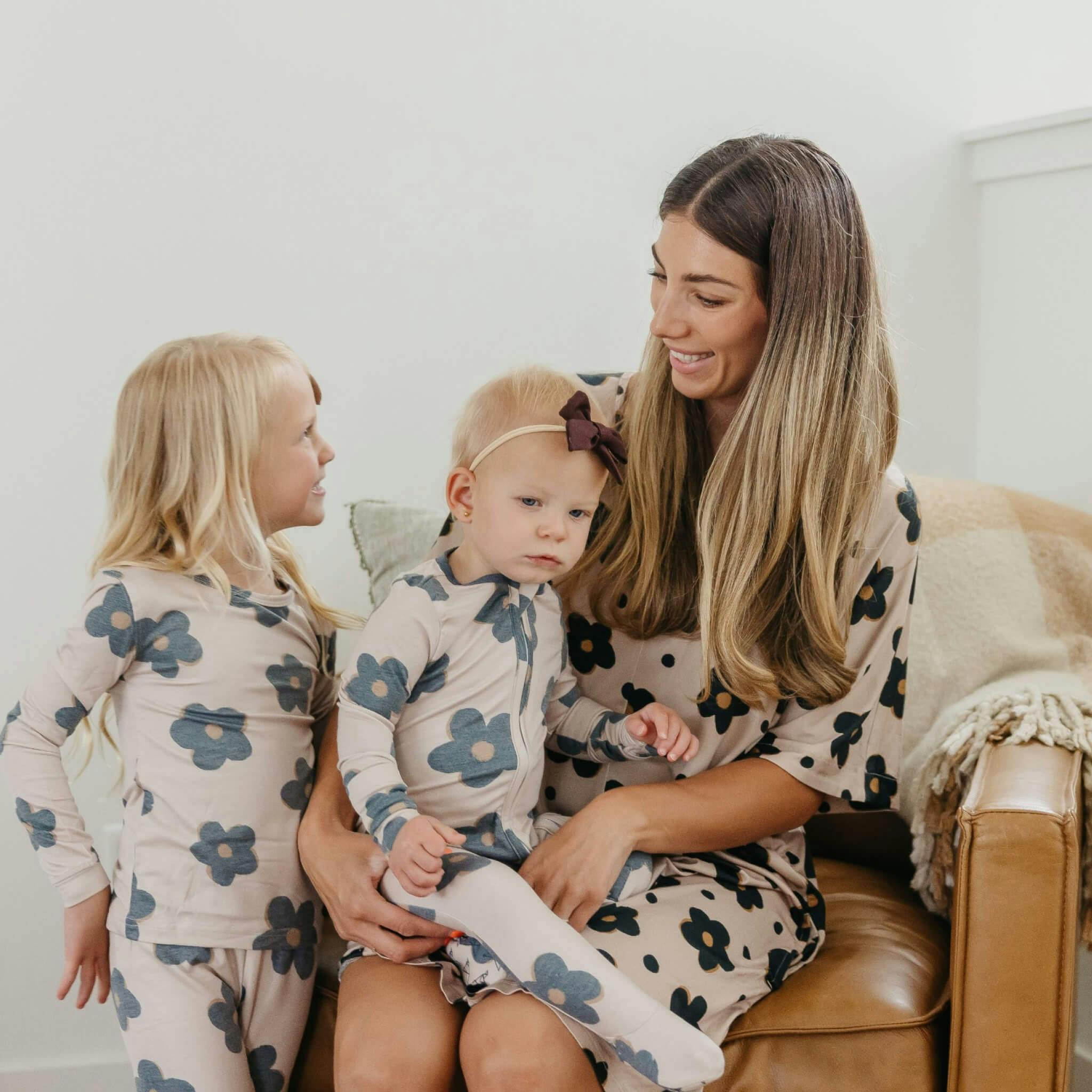 Zip-Up Footie Pajama - Gemma In Tan