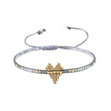 Miyuki Heart Bracelet