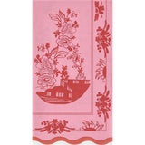 Pink Vintage Botanical Guest Towels