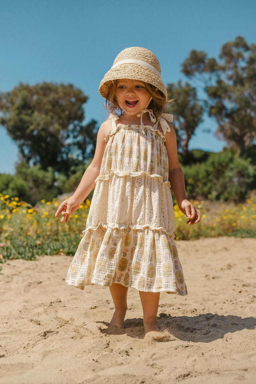 Amber Dress in Early Blooms