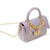 Classic Sparkle Top Handle Handbag