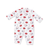 Touchdown Time - Polo Romper