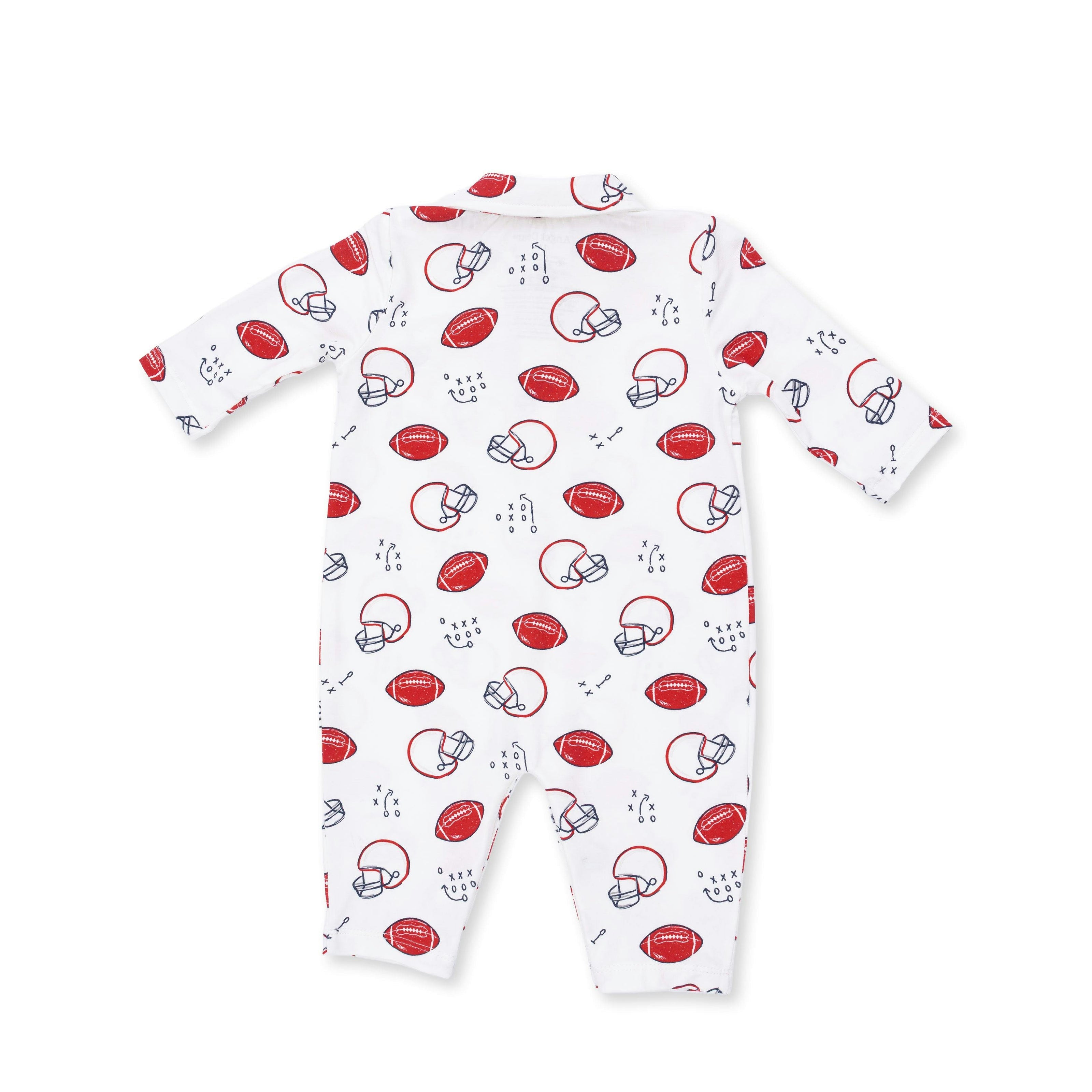 Touchdown Time - Polo Romper