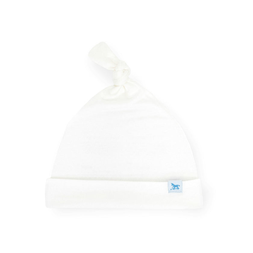 Stretch Knit Hat - White
