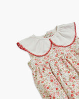 Laura Romper Strawberry Print