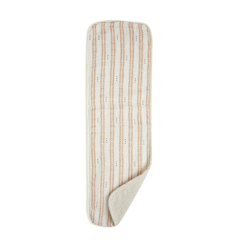 Ezra Woodland Animal Cotton Burp Cloth (Set of 3)
