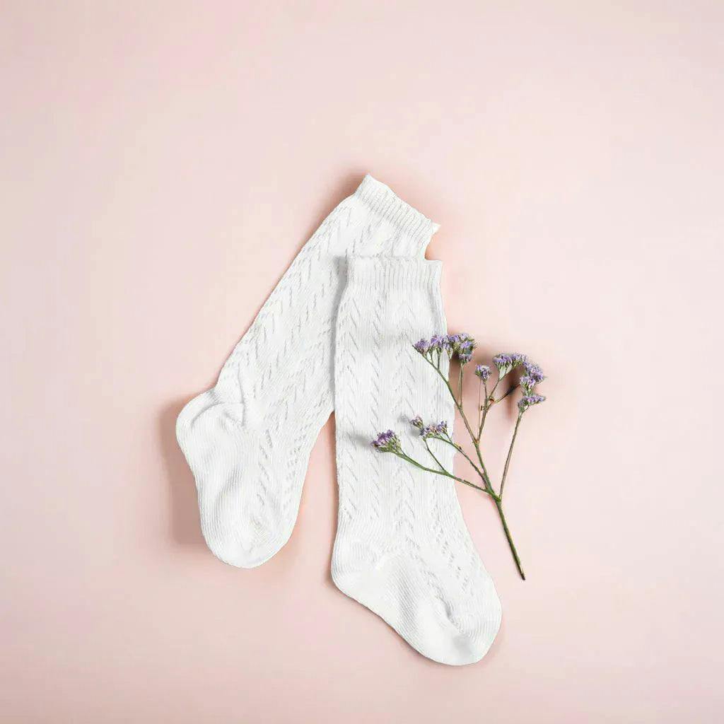 LLB Crochet Knee High Socks (2 pairs in each order)